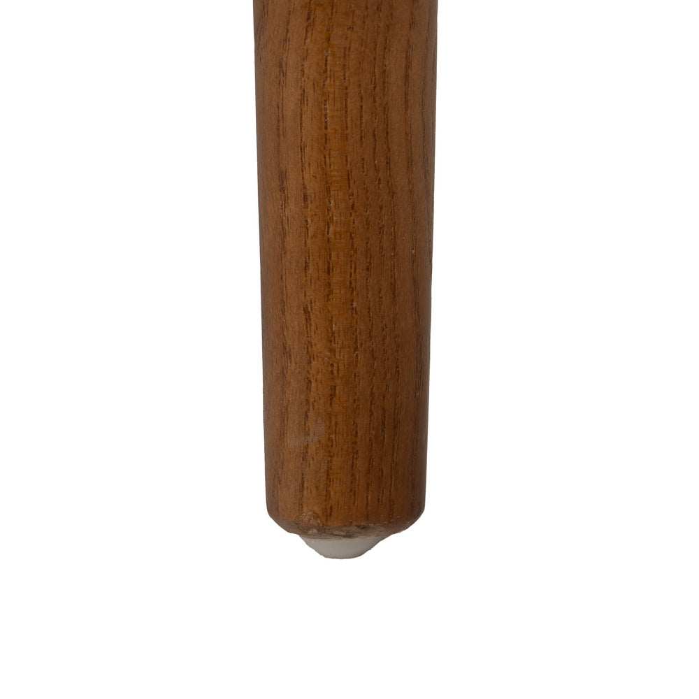 SILLA MARRÓN-VERDE MADERA DE OLMO 47 X 46 X 71 CM