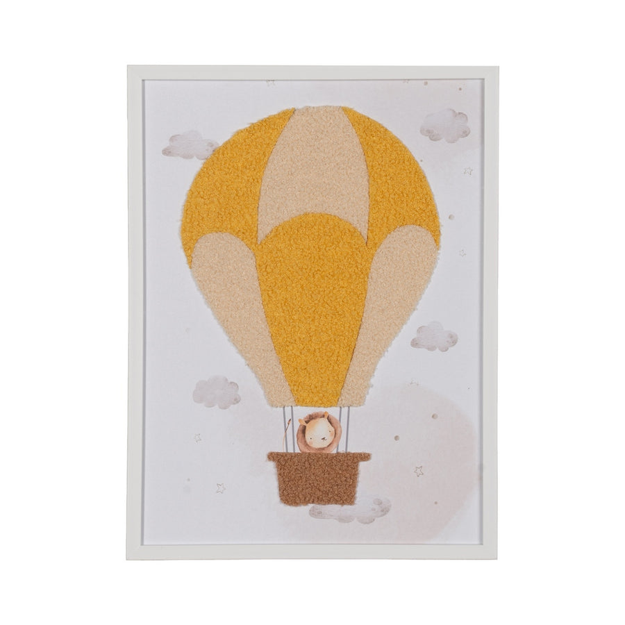 CUADRO IMPRESIÓN GLOBO 2/M DECORACIÓN 30 X 2,20 X 40 CM