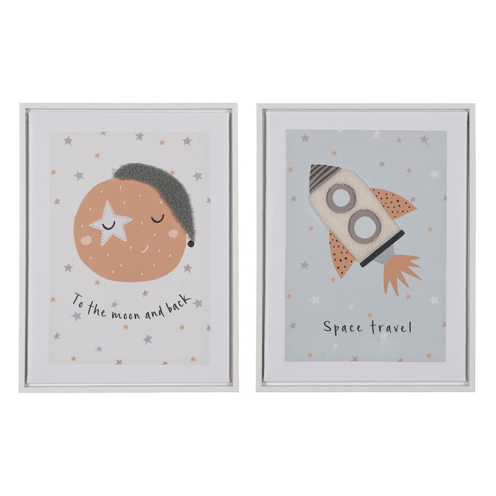 CUADRO IMPRESI�N ESPACIO 2/M DECORACI�N 30 X 2,30 X 40 CM