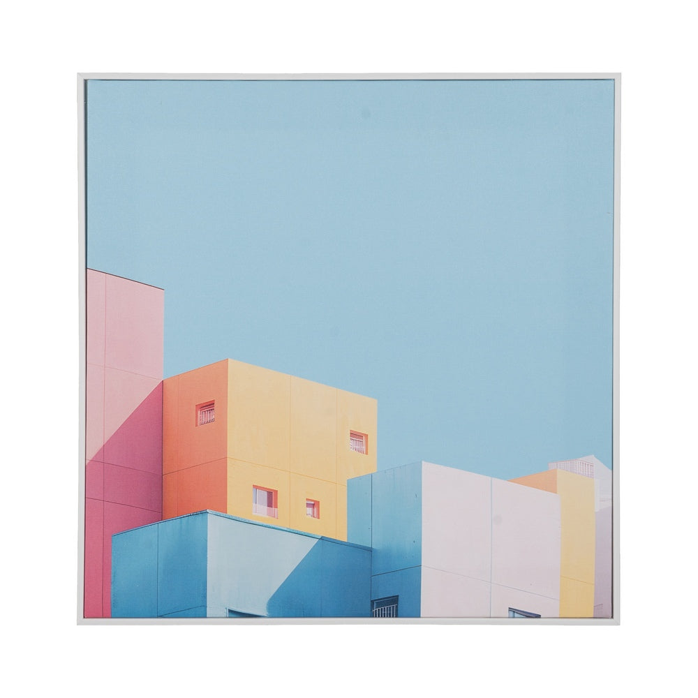 CUADRO IMPRESIÓN EDIFICIO 2/M DECORACIÓN 50 X 2,20 X 50 CM