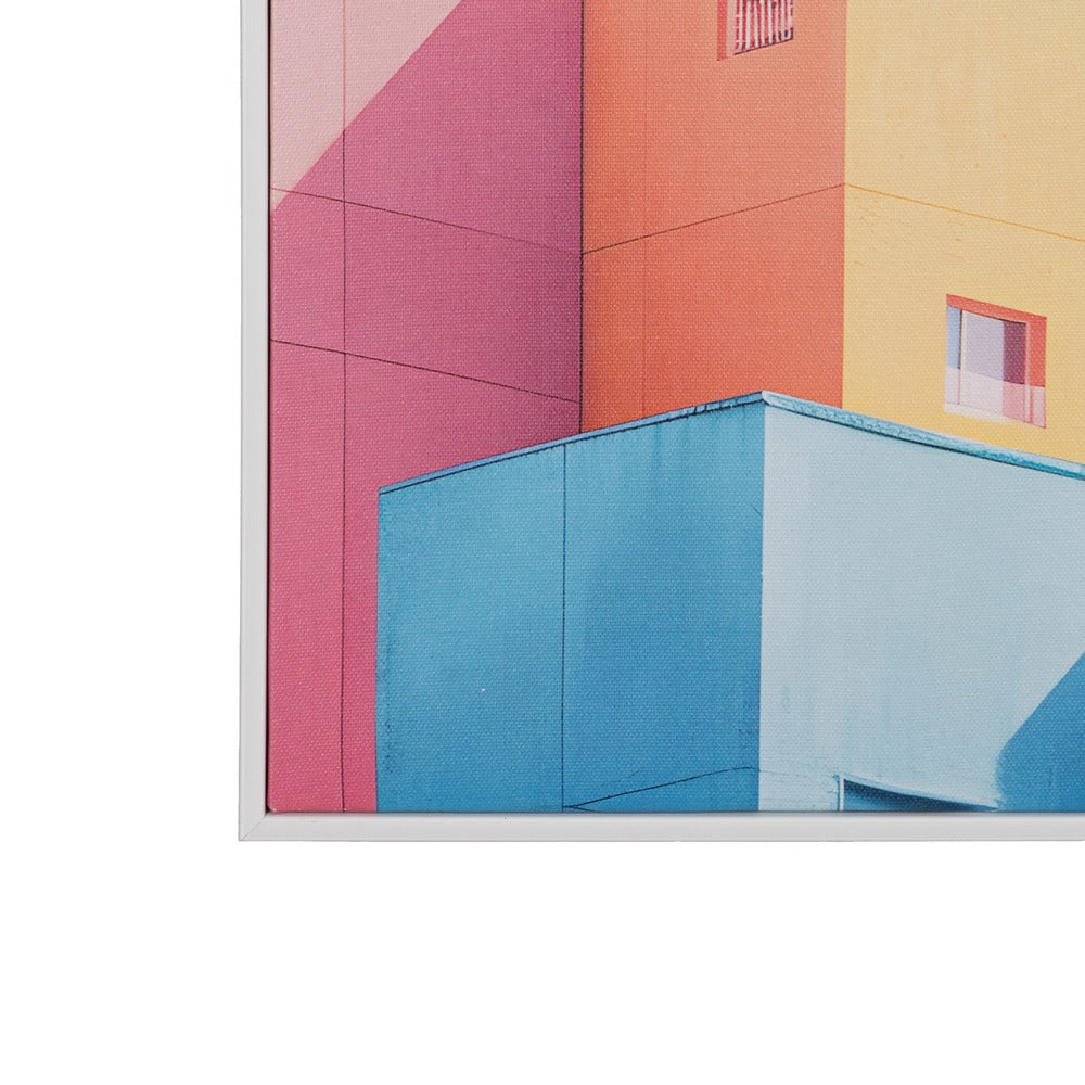 CUADRO IMPRESIÓN EDIFICIO 2/M DECORACIÓN 50 X 2,20 X 50 CM