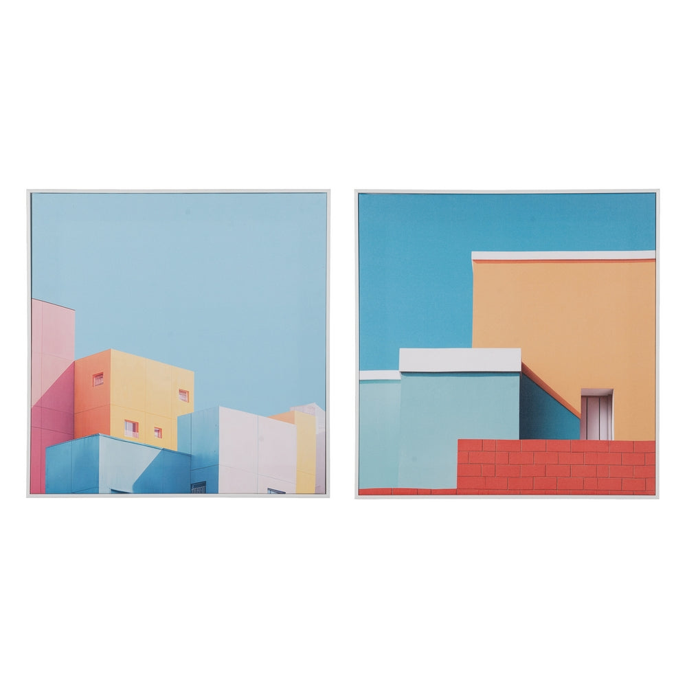 CUADRO IMPRESIÓN EDIFICIO 2/M DECORACIÓN 50 X 2,20 X 50 CM