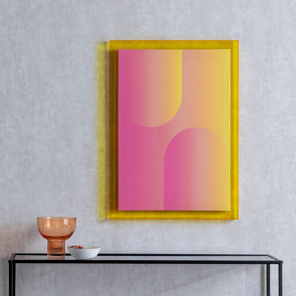 CUADRO IMPRESIÓN ABSTRACTO DECORACIÓN 50 X 3,30 X 70 CM