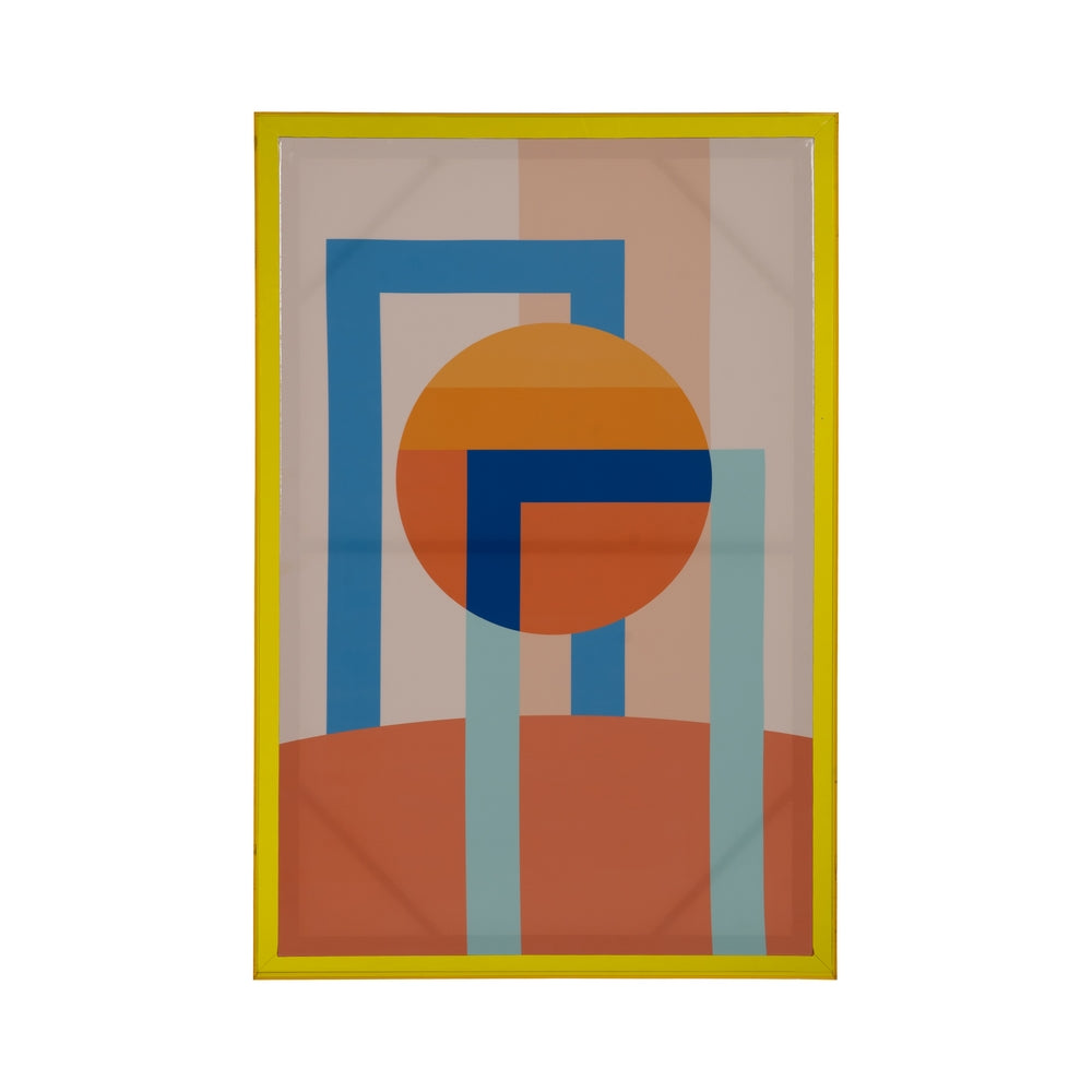 CUADRO IMPRESIÓN ABSTRACTO DECORACIÓN 80 X 3,30 X 120 CM