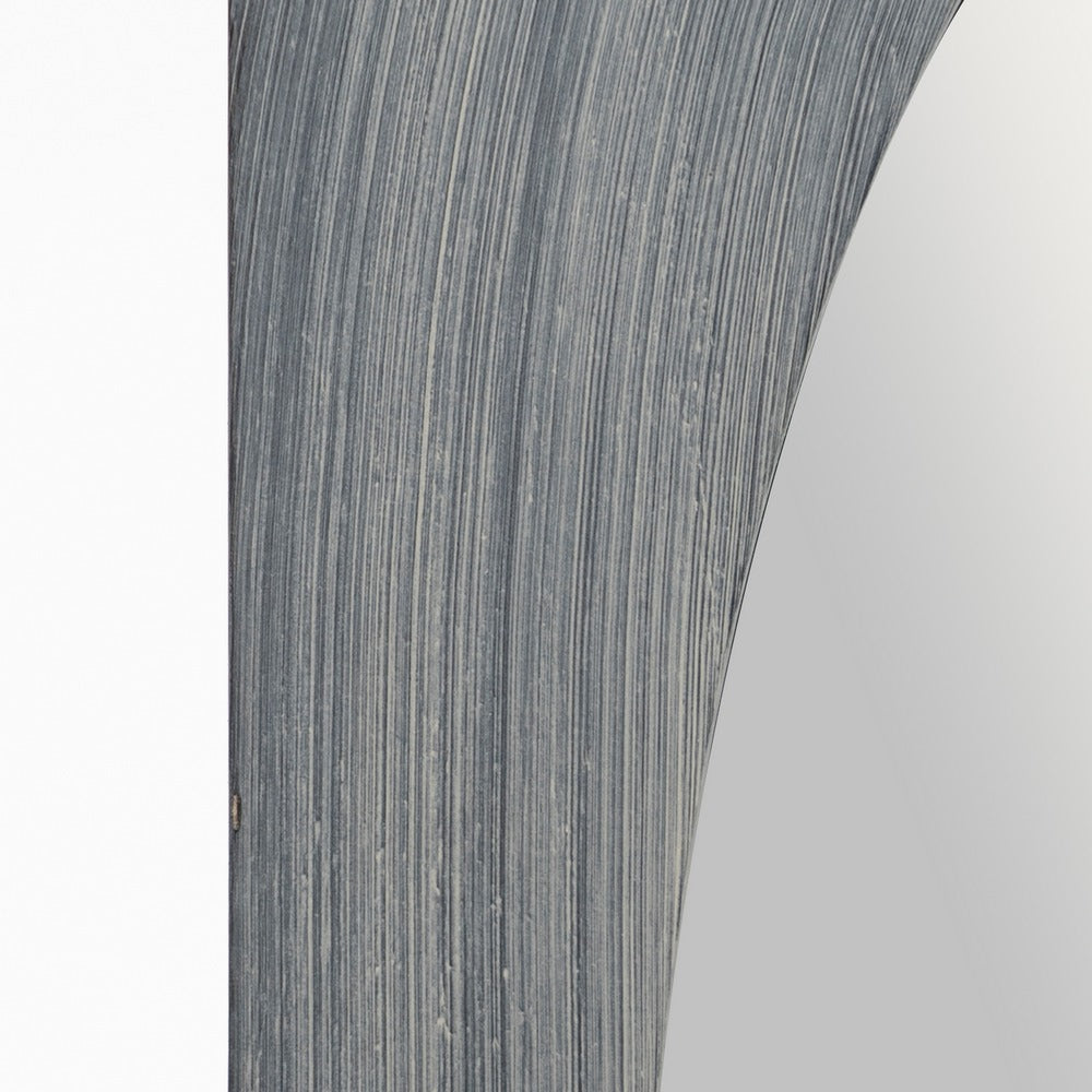 ESPEJO BLANCO ROZADO MADERA PAULONIA 70 X 175 X 3,50 CM