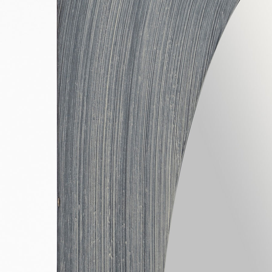 ESPEJO BLANCO ROZADO MADERA PAULONIA 70 X 175 X 3,50 CM