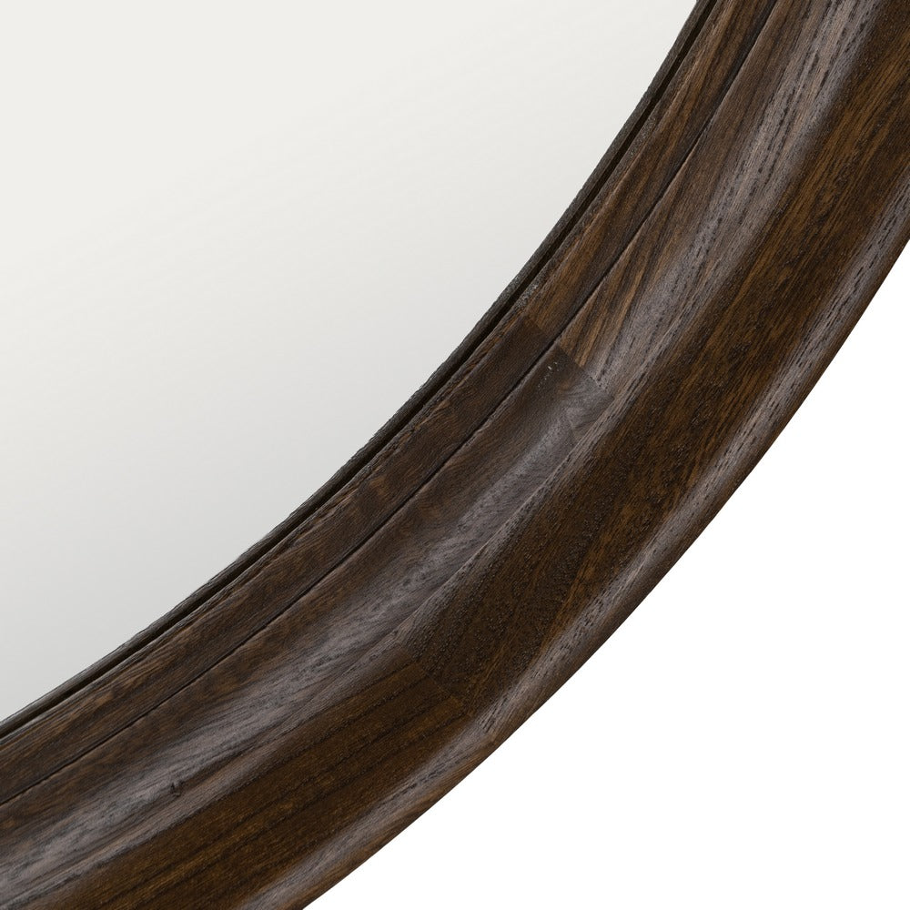 ESPEJO NATURAL MADERA PAULONIA 110,50 X 110,50 X 5 CM