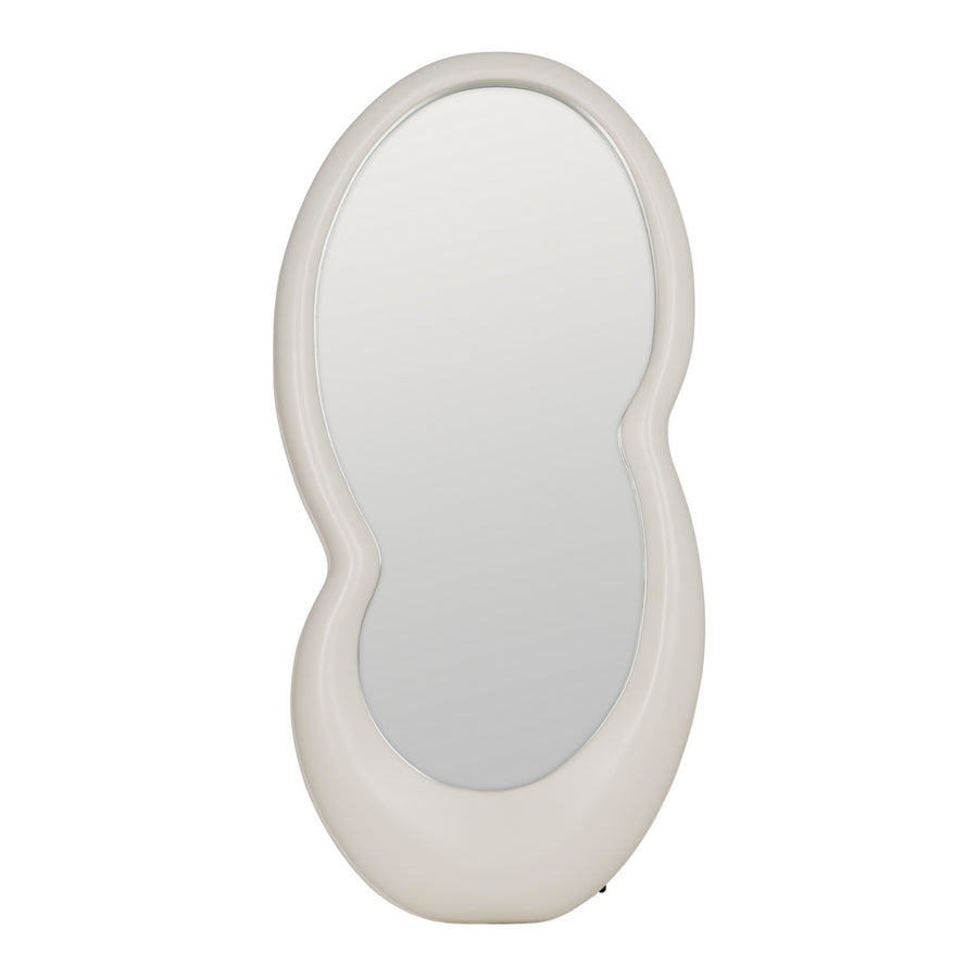 ESPEJO BLANCO PU-MDF DECORACIÓN 85 X 170 X 10 CM