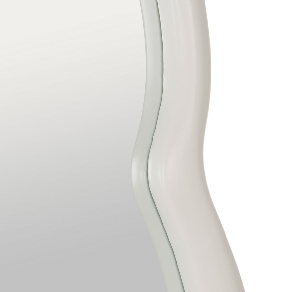 ESPEJO BLANCO PU-MDF DECORACIÓN 85 X 170 X 10 CM