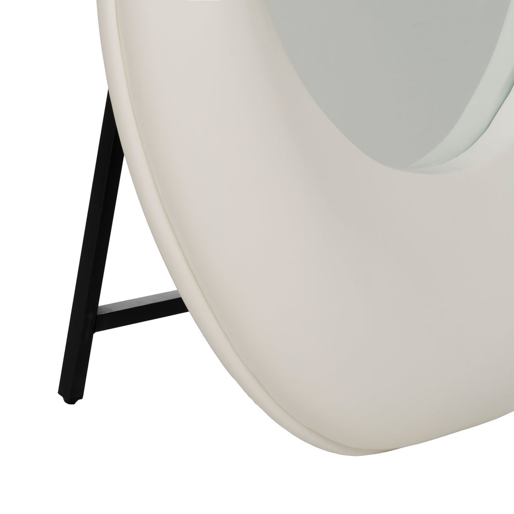ESPEJO BLANCO PU-MDF DECORACIÓN 85 X 170 X 10 CM