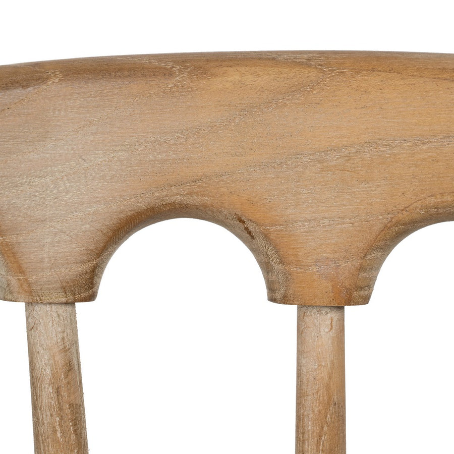 CHAIR NATURAL-BEIGE FABRIC-WOOD 45 X 46 X 92 CM