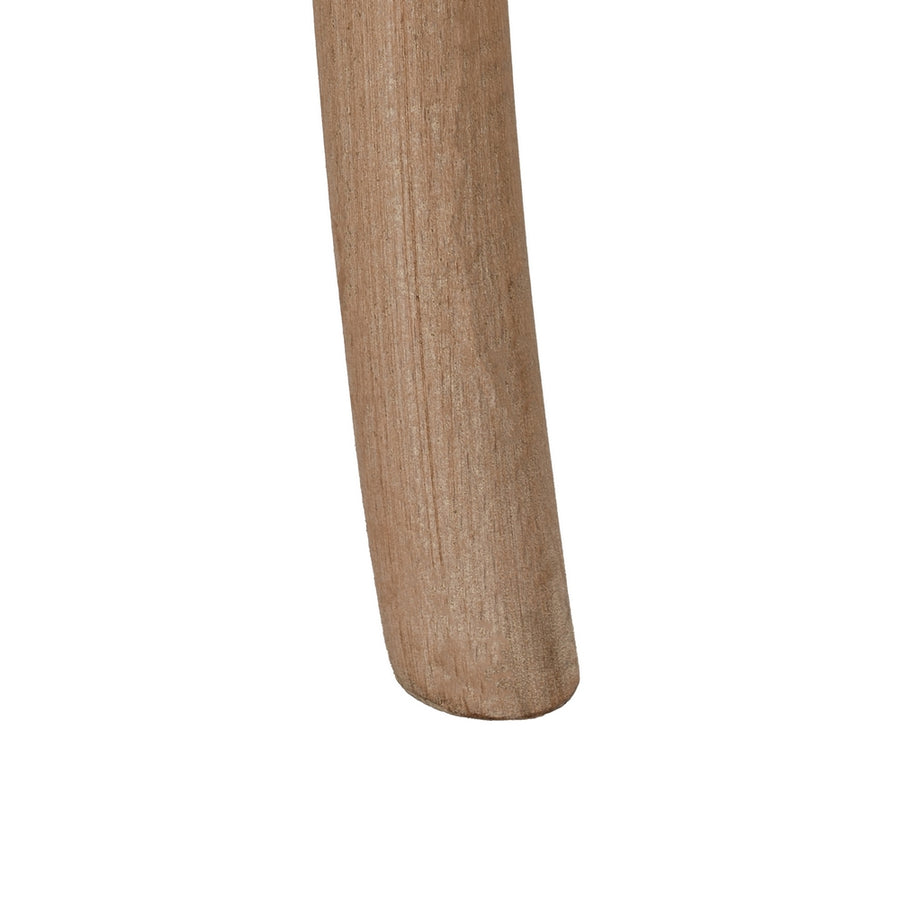 SILLA NATURAL-BEIGE TEJIDO-MADERA 41 X 41 X 89 CM