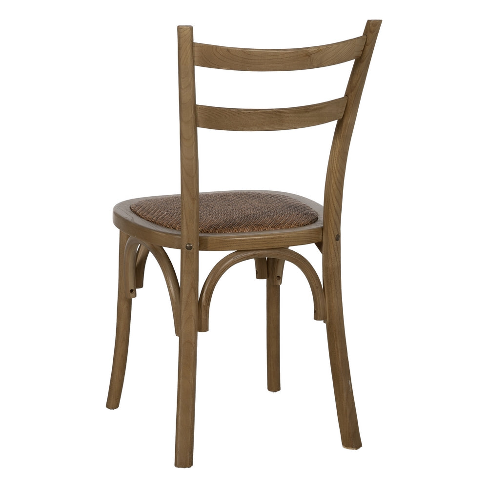 SILLA NATURAL MADERA DE OLMO CONTRACT 45 X 54 X 88,50 CM