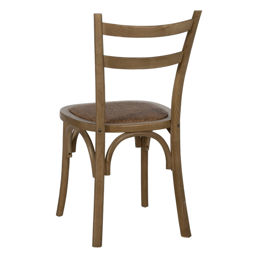 SILLA NATURAL MADERA DE OLMO CONTRACT 45 X 54 X 88,50 CM