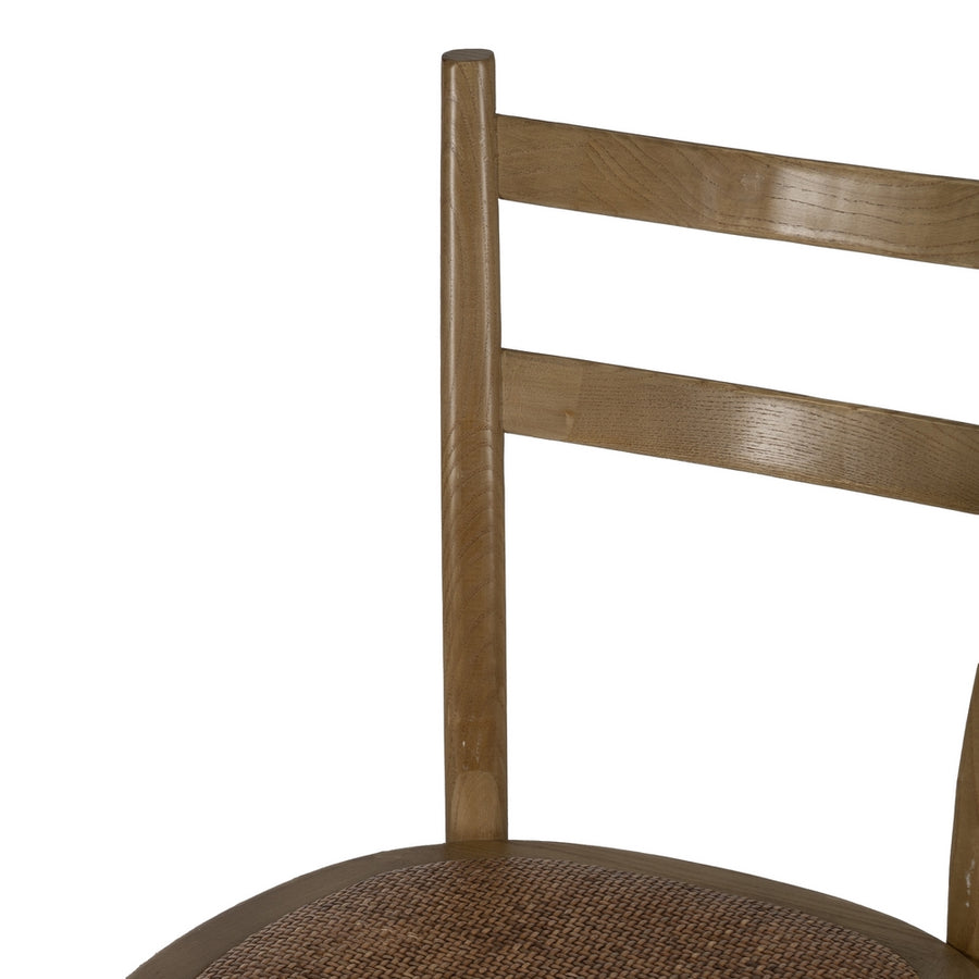 SILLA NATURAL MADERA DE OLMO CONTRACT 45 X 54 X 88,50 CM