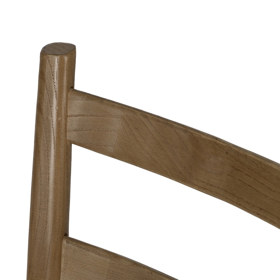 SILLA NATURAL MADERA DE OLMO CONTRACT 45 X 54 X 88,50 CM