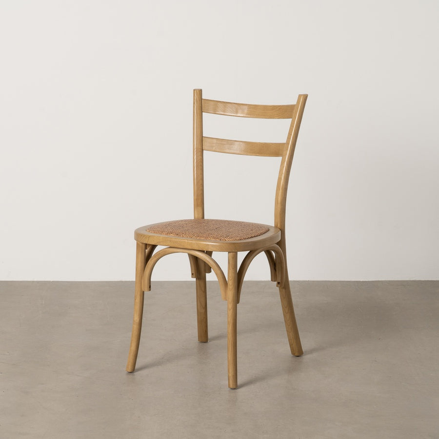 SILLA NATURAL MADERA DE OLMO CONTRACT 45 X 54 X 88,50 CM