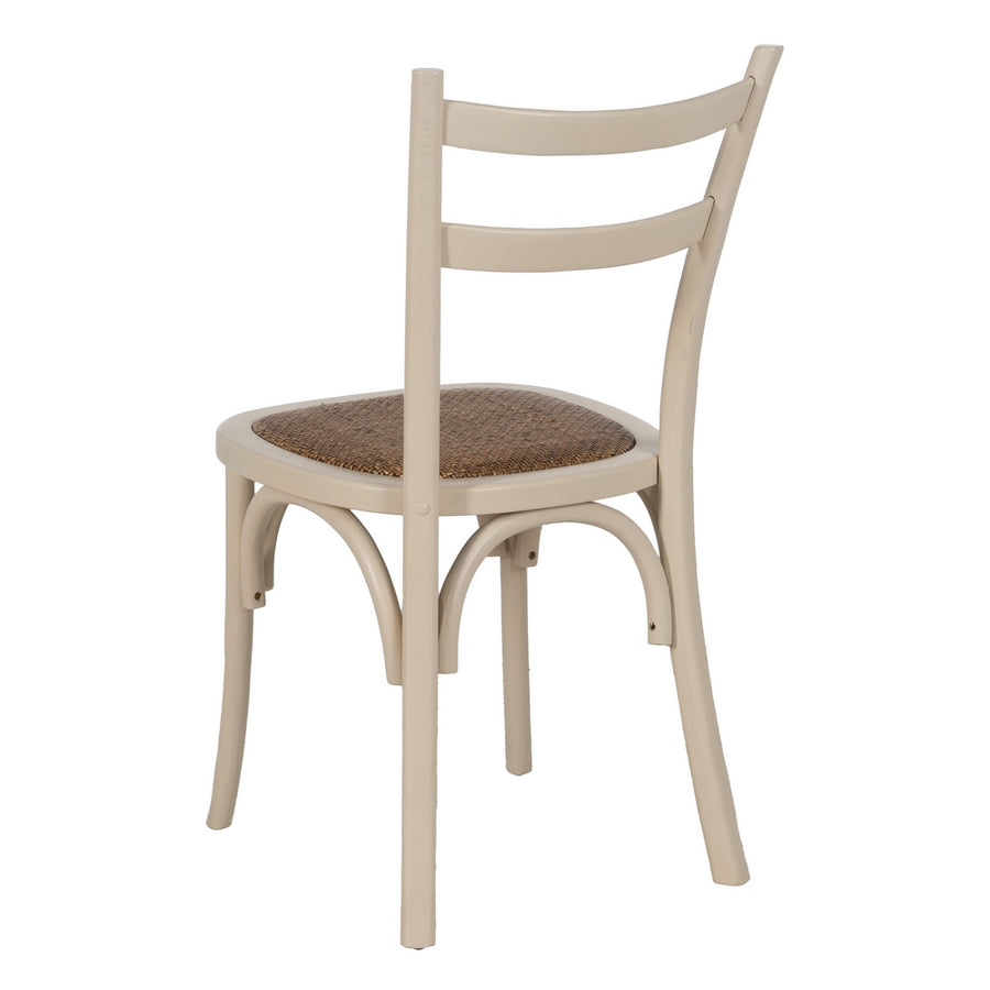 SILLA CREMA MADERA DE OLMO CONTRACT 45 X 54 X 88,50 CM