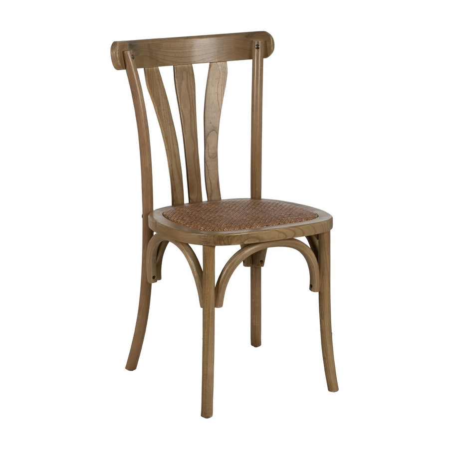 SILLA NATURAL MADERA DE OLMO CONTRACT 48 X 47 X 88,50 CM
