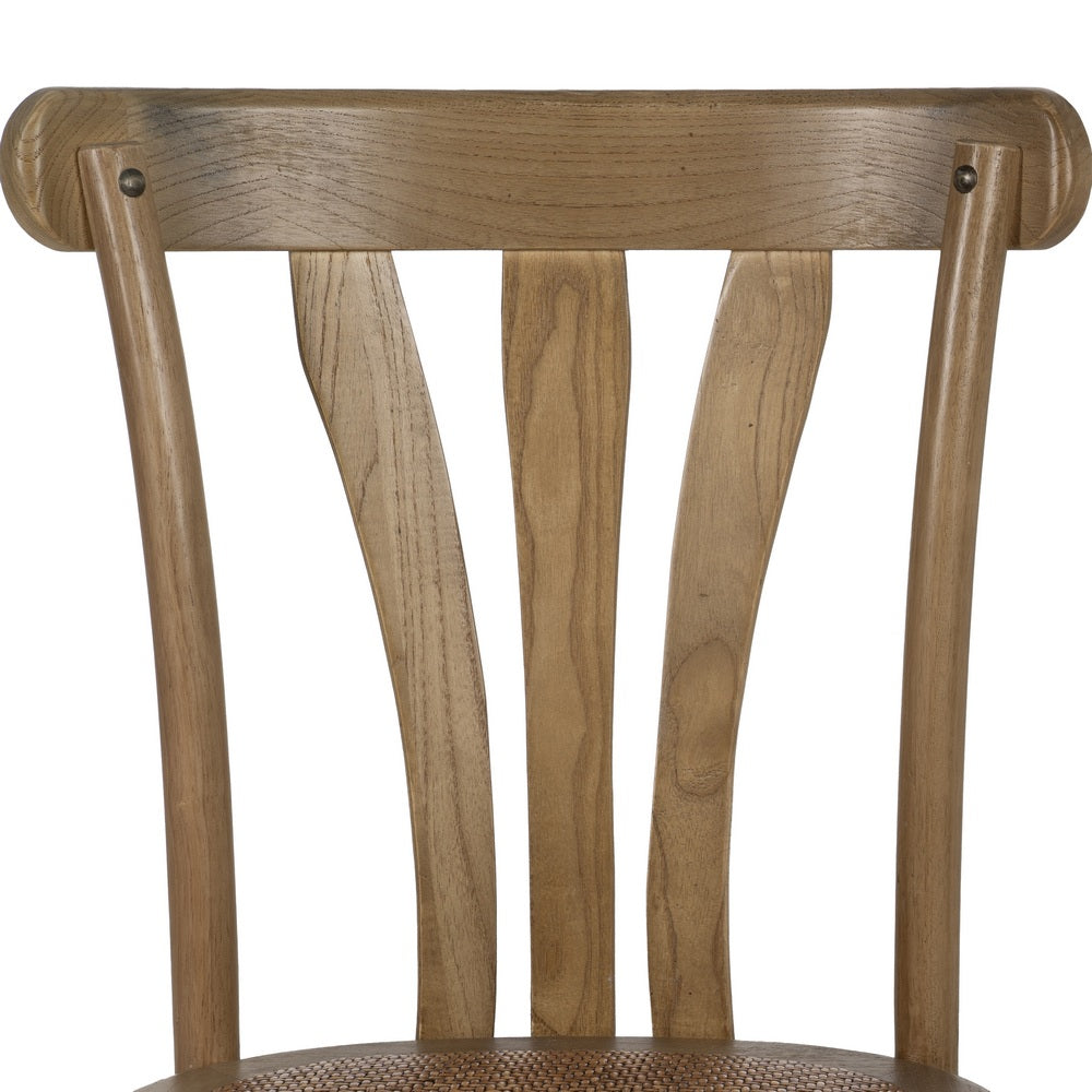 SILLA NATURAL MADERA DE OLMO CONTRACT 48 X 47 X 88,50 CM