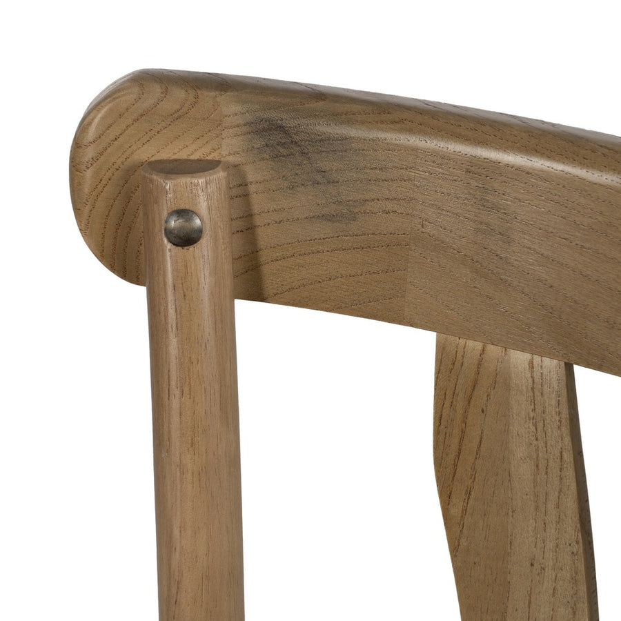 SILLA NATURAL MADERA DE OLMO CONTRACT 48 X 47 X 88,50 CM