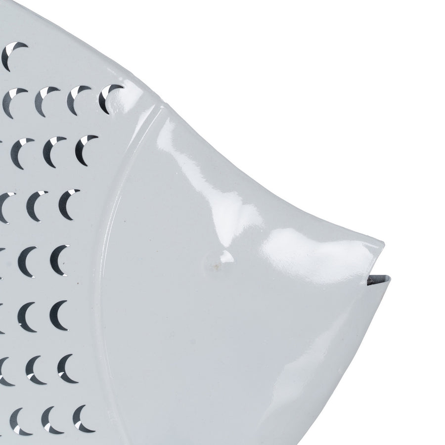 FIGURA PEZ BLANCO METAL 49,50 X 7 X 36,50 CM