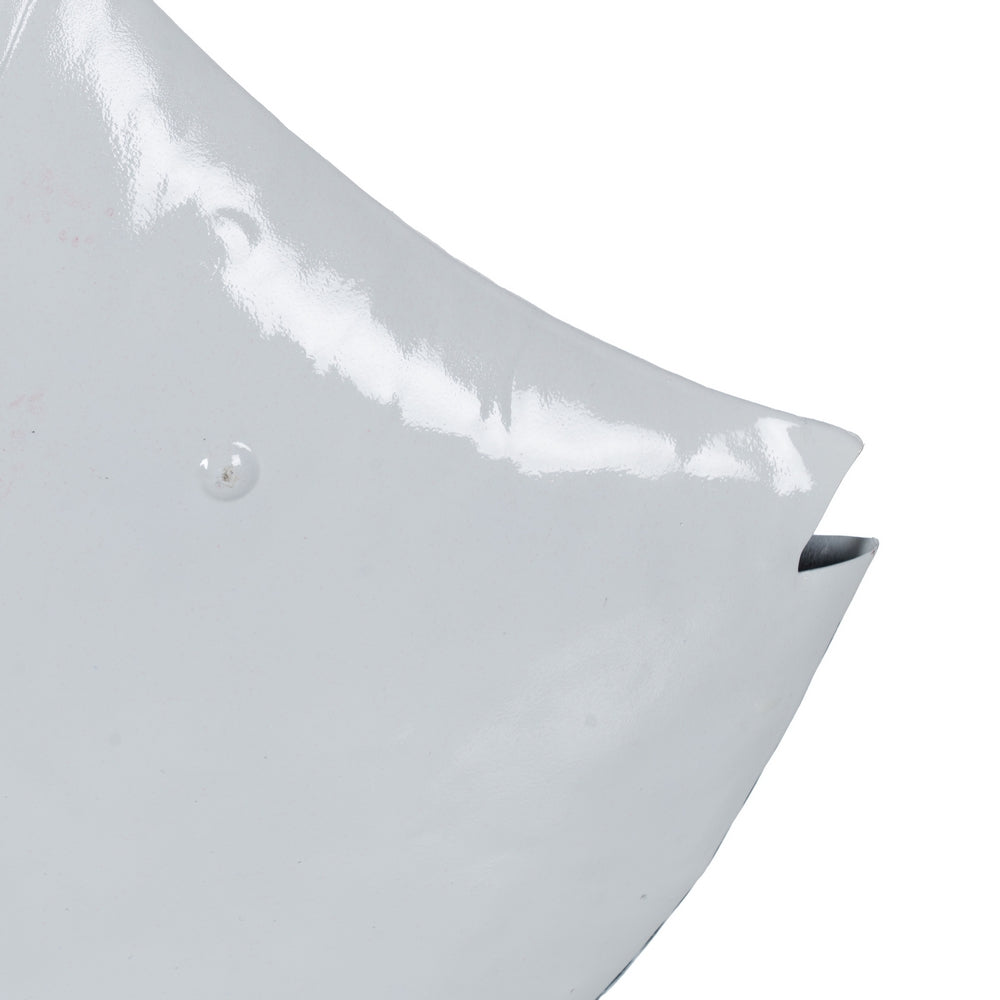 FIGURA PEZ BLANCO METAL 59,50 X 11 X 43 CM