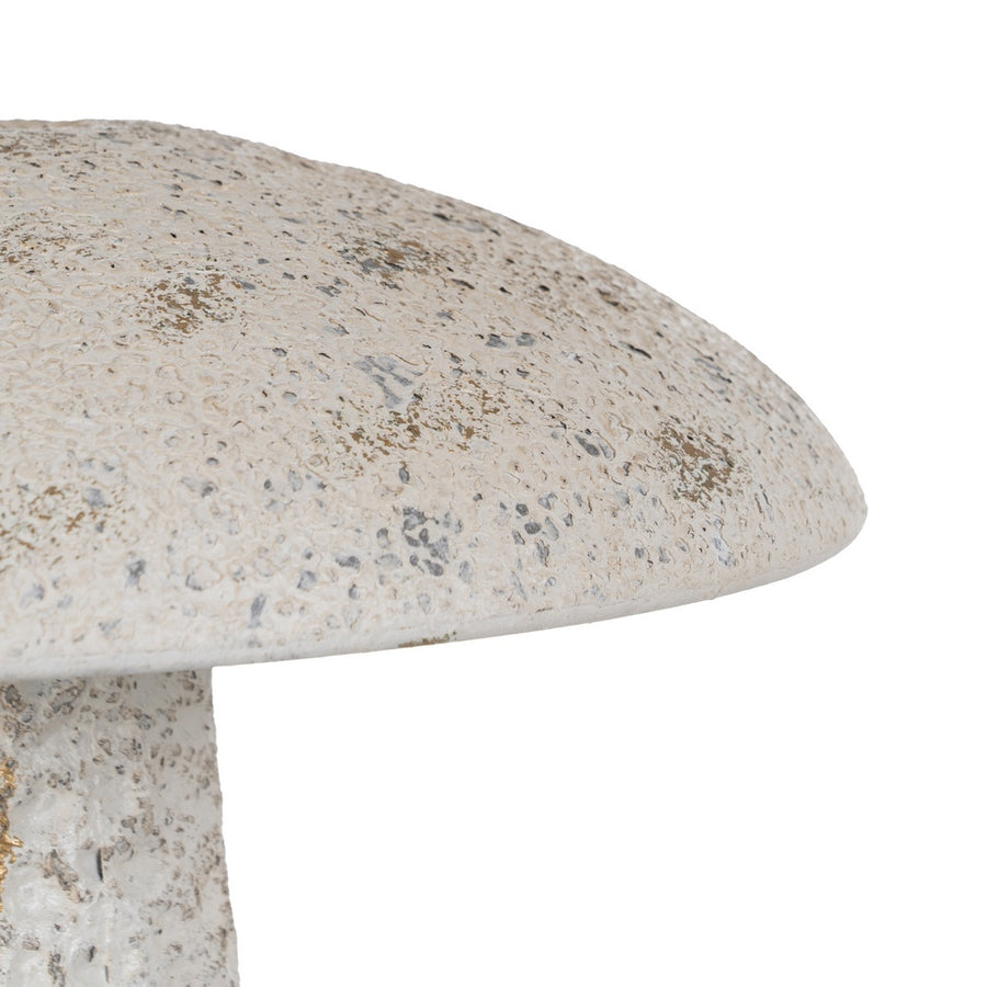FIGURA SETA BEIGE METAL 33,50 X 33,50 X 38,50 CM