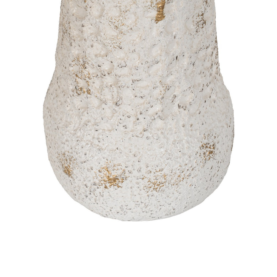FIGURA SETA BEIGE METAL 33,50 X 33,50 X 38,50 CM