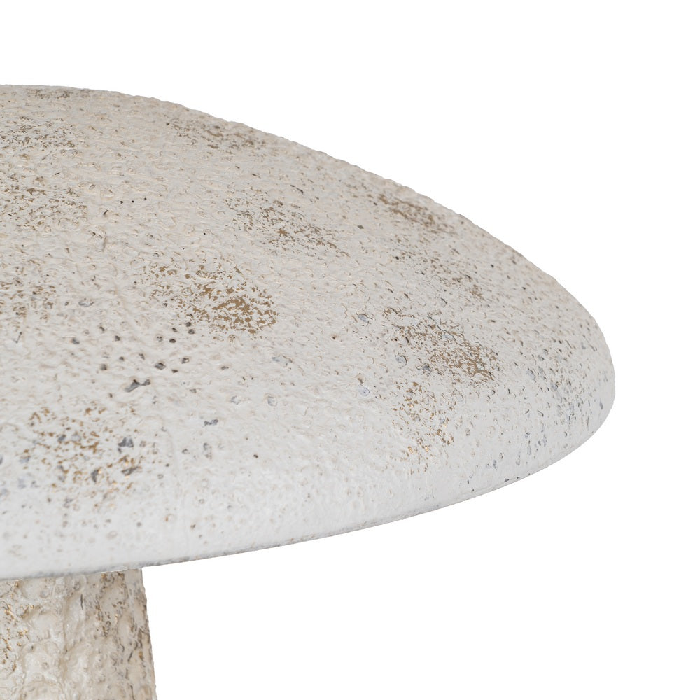 FIGURA SETA BEIGE METAL 39,50 X 39,50 X 48,50 CM