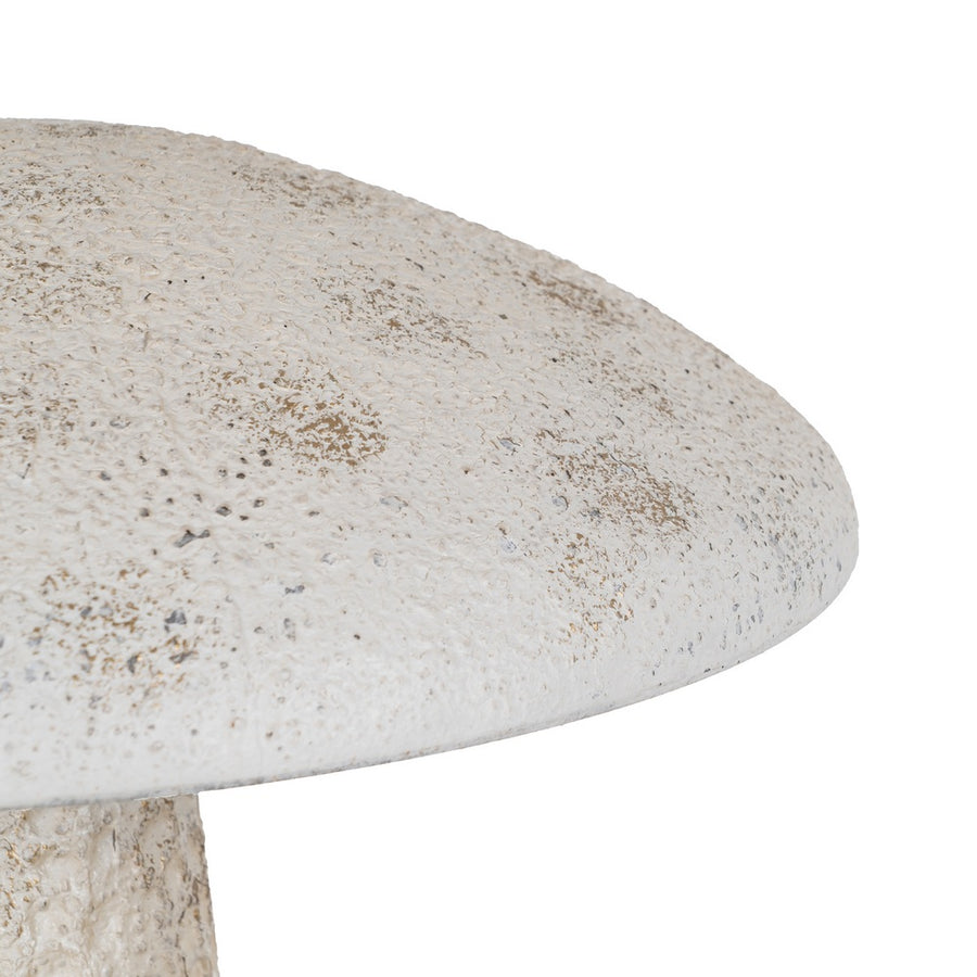 FIGURA SETA BEIGE METAL 39,50 X 39,50 X 48,50 CM