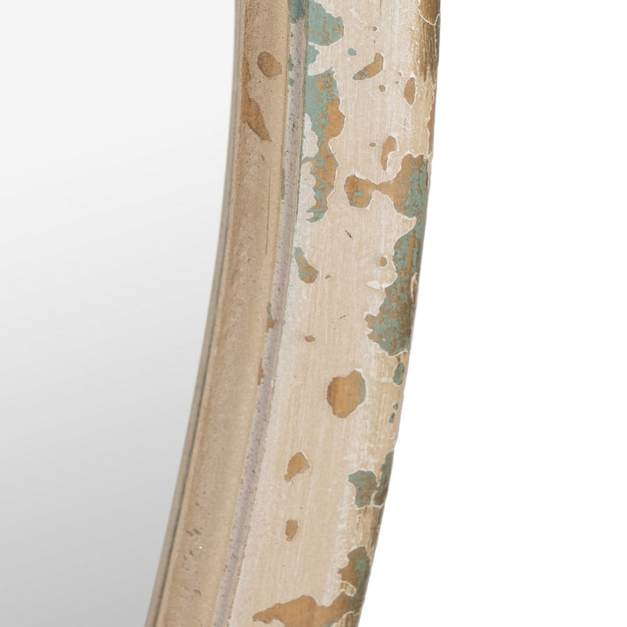 ESPEJO PEZ BLANCO ROZADO MADERA 24,50 X 2 X 64 CM