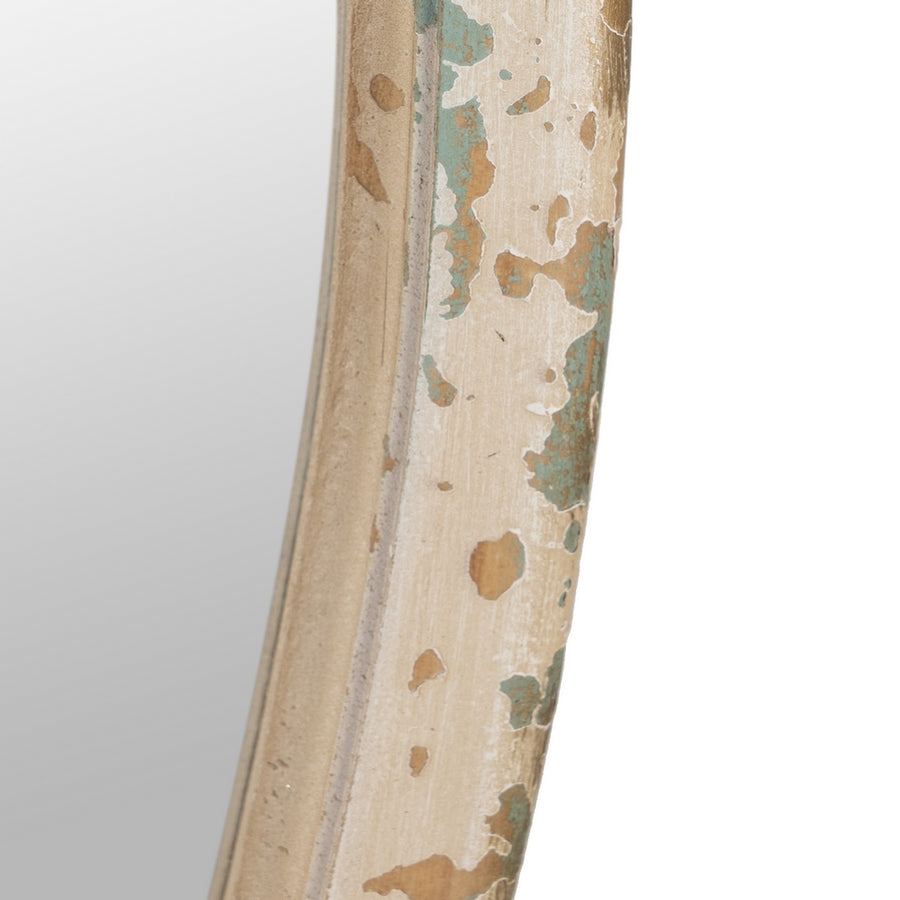 ESPEJO PEZ BLANCO ROZADO MADERA 24,50 X 2 X 64 CM