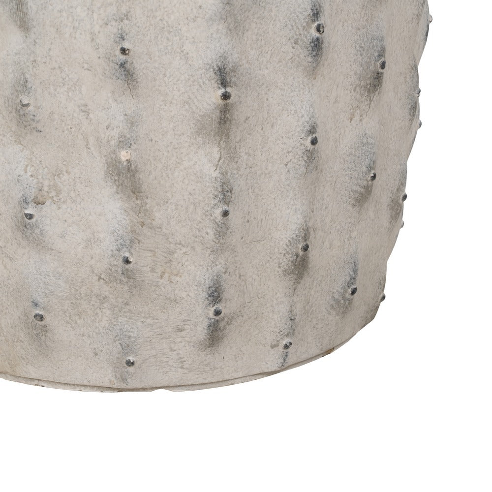S/3 JARRÓN CREMA MAGNESIO DECORACIÓN 34,50 X 34,50 X 54 CM