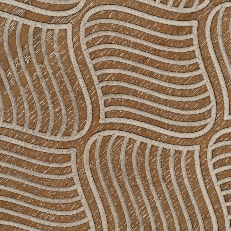 MESA CENTRO NATURAL-NEGRO METAL-MADERA 89 X 89 X 42,50 CM