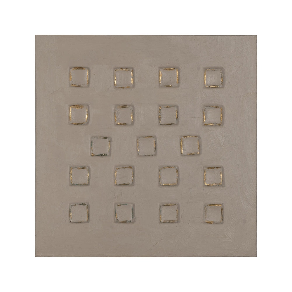 EMBOSSED PICTURE 2/M CANVAS DECORATION 80 X 3.50 X 80 CM
