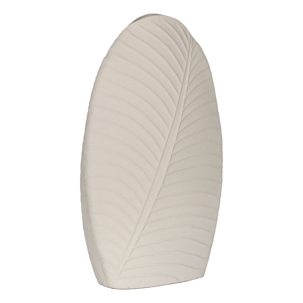 JARR�N BLANCO METAL DECORACI�N 31,50 X 13 X 53,50 CM
