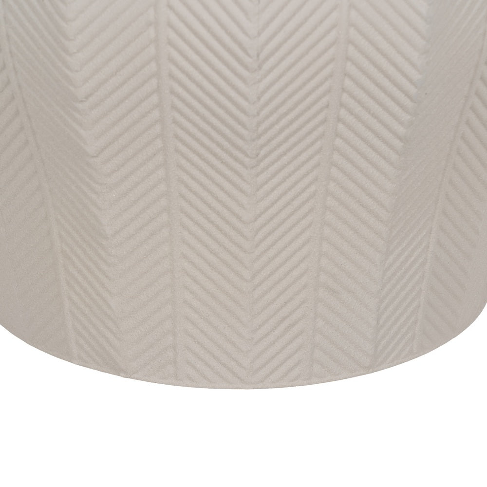 S/3 METAL WHITE PLANTERS DECORATION 25 X 25 X 28 CM