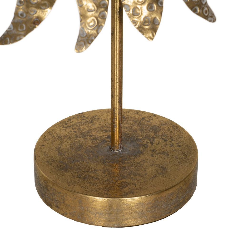 GOLD METAL TREE FIGURE DECORATION 34 X 14 X 67.50 CM
