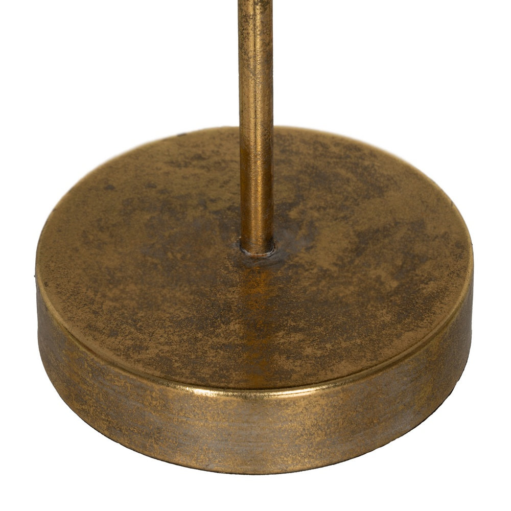 GOLD METAL TREE DECORATION FIGURE 27.50 X 13.50 X 53 CM