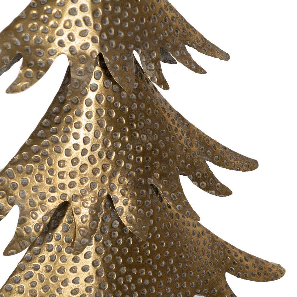 TREE GOLD METAL DECORATION FIGURE 42.50 X 17 X 92 CM