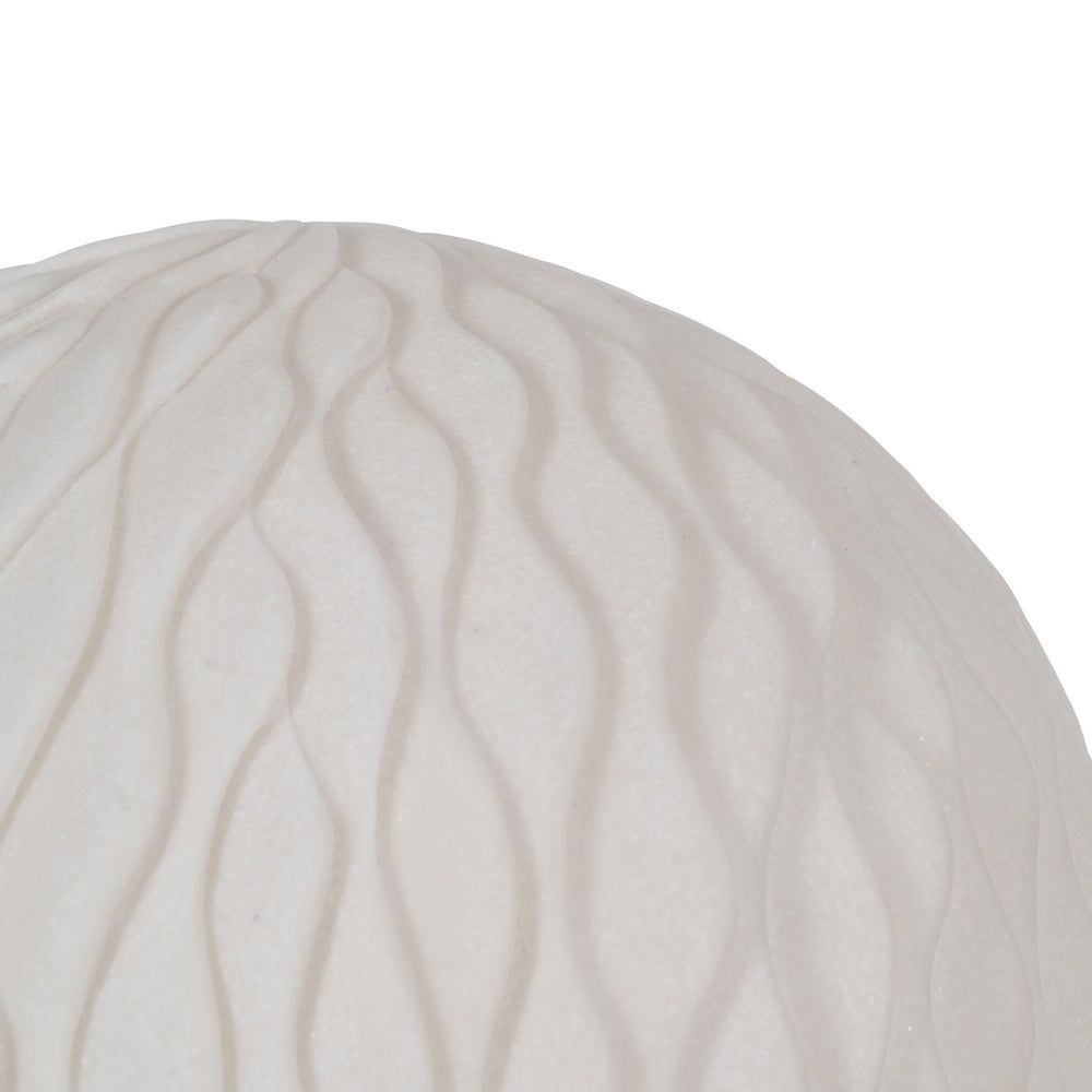 LÁMPARA MESA BOLA ARENISCA 31,80 X 31,80 X 27,50 CM