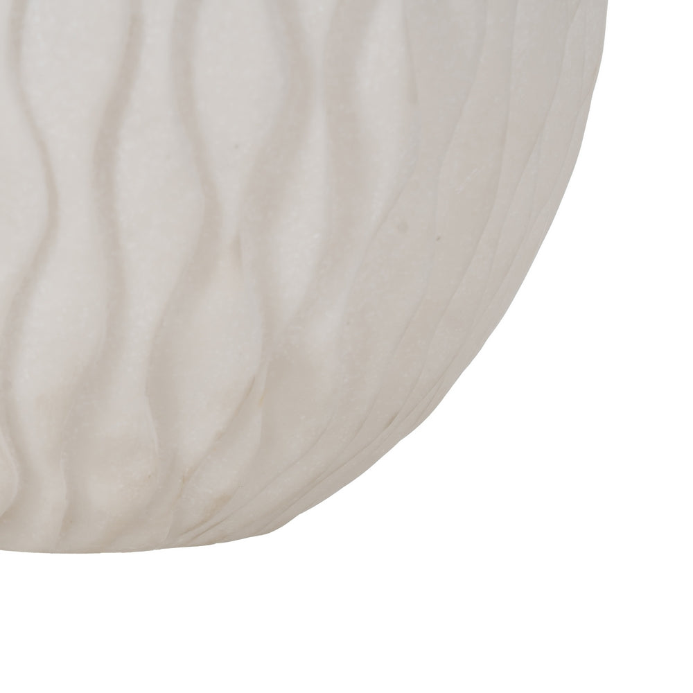 LÁMPARA MESA BOLA ARENISCA 31,80 X 31,80 X 27,50 CM