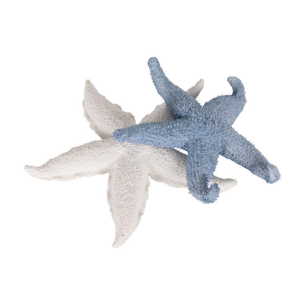 FIGURA ESTRELLA BLANCO RESINA DECORACIÓN 30 X 30 X 4 CM