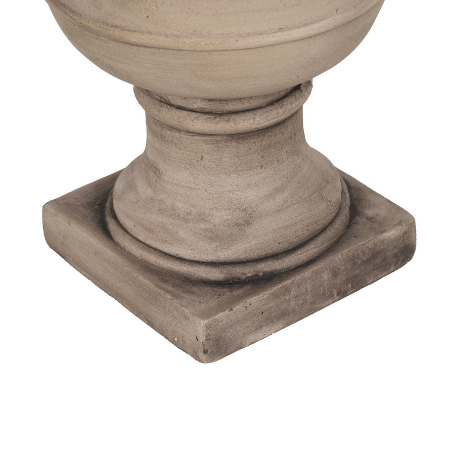 MACETERO BEIGE FIBRA DE MAGNESIO 42 X 42 X 52 CM
