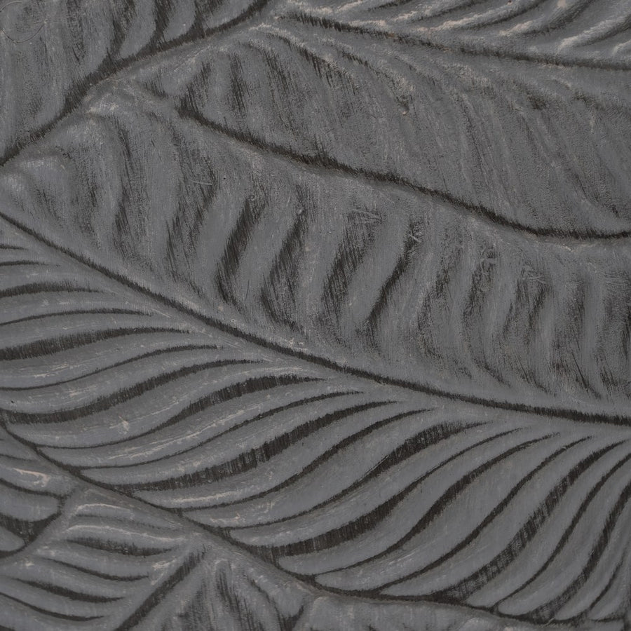 S/3 MACETEROS GRIS FIBRA DE MAGNESIO 37 X 37 X 35 CM