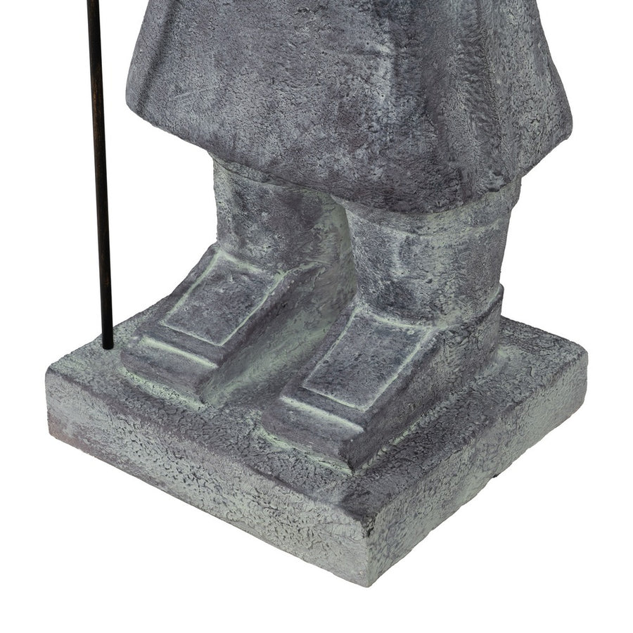 ESCULTURA GUERRERO FIBRA DE MAGNESIO 38,50 X 34 X 122 CM
