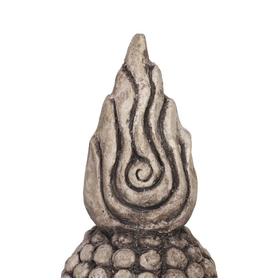 ESCULTURA BUDA FIBRA DE MAGNESIO 25 X 25 X 54 CM