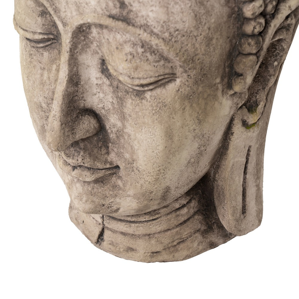 ESCULTURA BUDA FIBRA DE MAGNESIO 25 X 25 X 54 CM