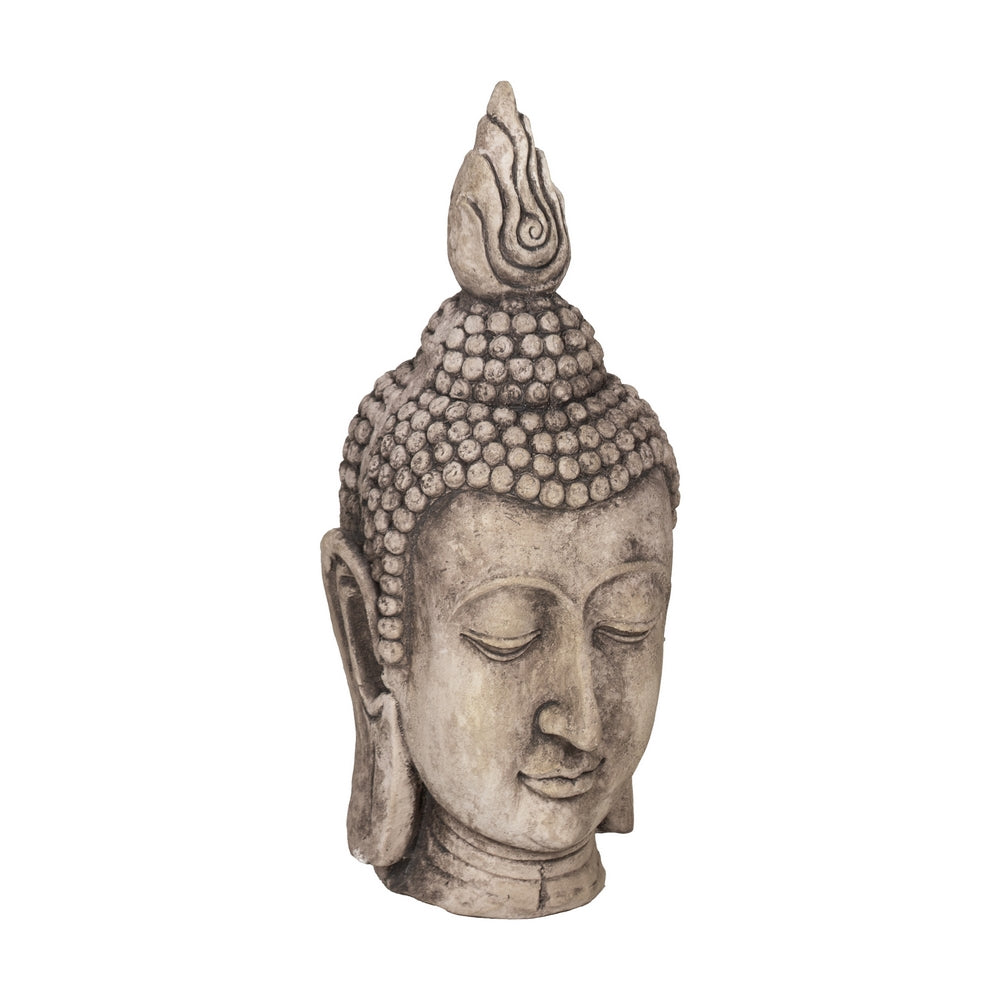 ESCULTURA BUDA FIBRA DE MAGNESIO 25 X 25 X 54 CM